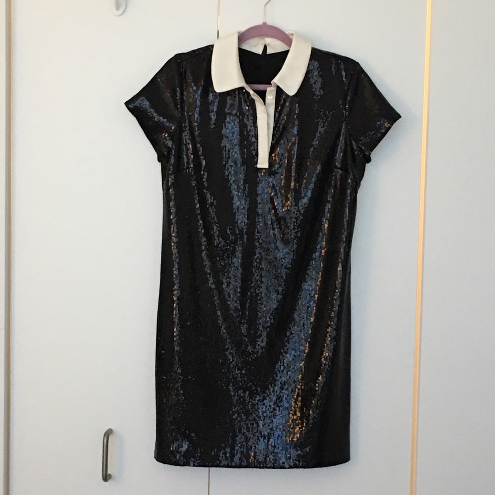 Fun sequin shirtdress